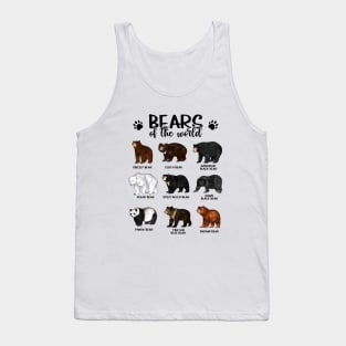 Bears of the world - Bears Tank Top